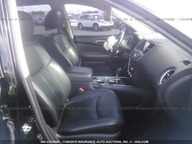5N1AR2MN6DC620055 - 2013 NISSAN PATHFINDER S/SV/SL/PLATINUM BLACK photo 5