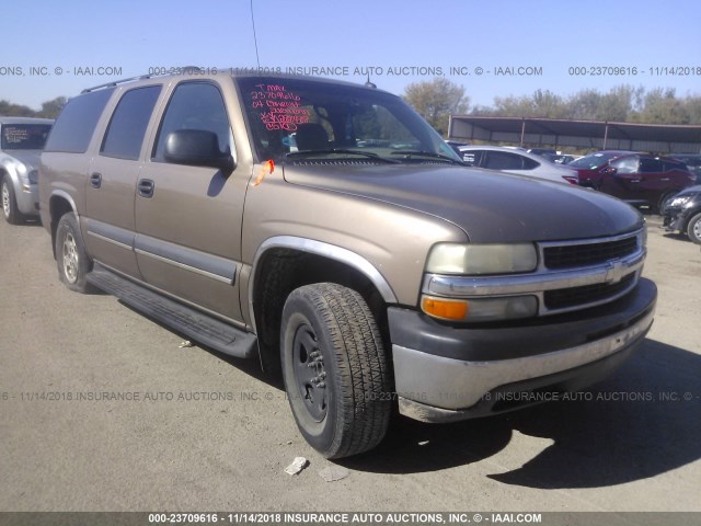 1GNEC16Z74J160327 - 2004 CHEVROLET SUBURBAN C1500 BROWN photo 1