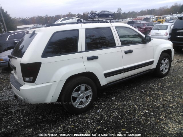 1J4GR48K15C693856 - 2005 JEEP GRAND CHEROKEE LAREDO/COLUMBIA/FREEDOM 白色 照片 4