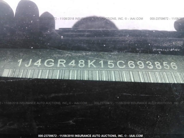 1J4GR48K15C693856 - 2005 JEEP GRAND CHEROKEE LAREDO/COLUMBIA/FREEDOM 白色 照片 9