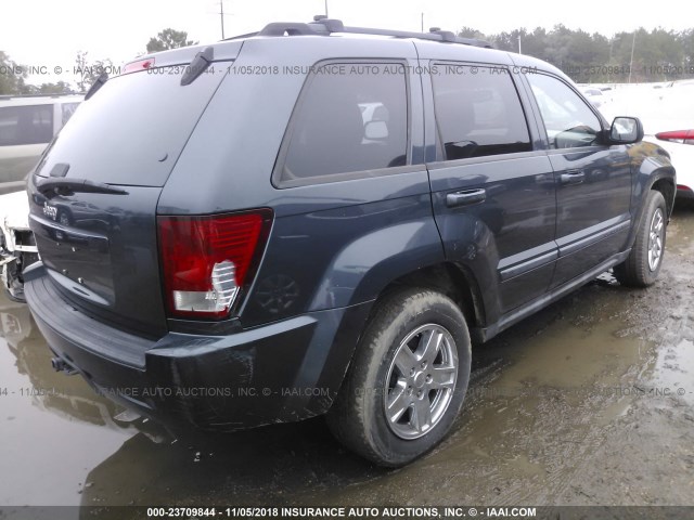 1J8GS48KX7C536297 - 2007 JEEP GRAND CHEROKEE LAREDO/COLUMBIA/FREEDOM BLUE photo 4