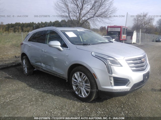 1GYKNFRS8KZ138203 - 2019 CADILLAC XT5 PREMIUM LUXURY SILVER photo 1