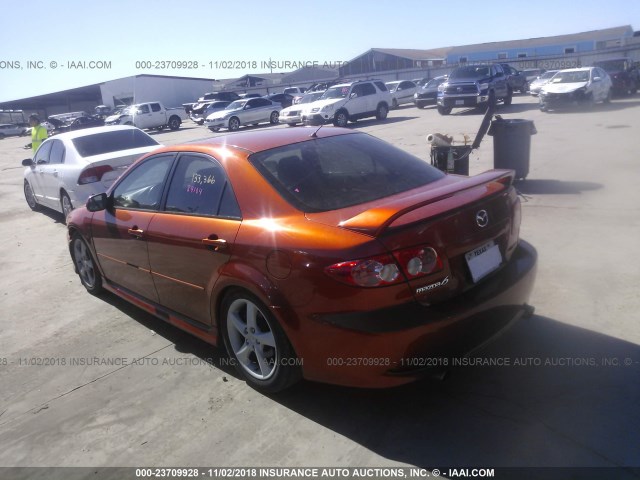 1YVHP80C245N79227 - 2004 MAZDA 6 I ORANGE photo 3