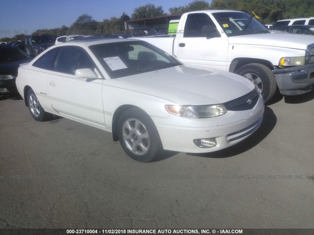 2T1CF28P4YC273081 - 2000 TOYOTA CAMRY SOLARA SE/SLE WHITE photo 1