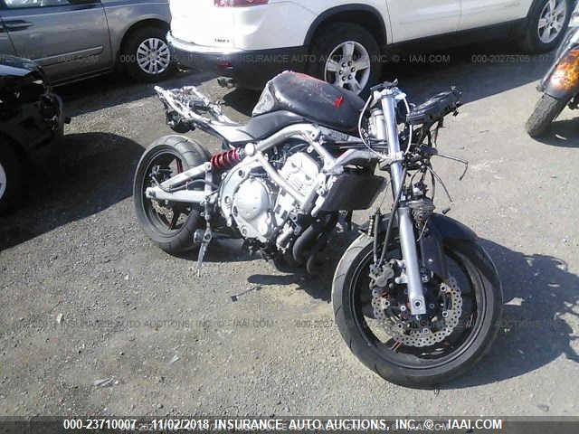 JKAEXEA117A025591 - 2007 KAWASAKI EX650 A Qara foto 1