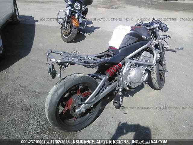 JKAEXEA117A025591 - 2007 KAWASAKI EX650 A Qara foto 3