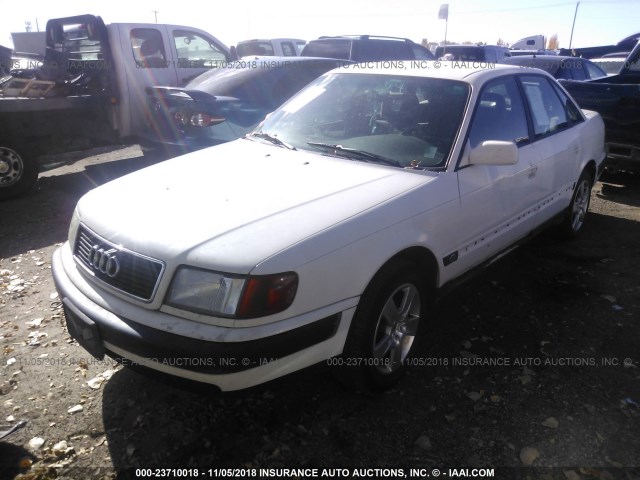 WAUAJ54A4NN057584 - 1992 AUDI 100 WHITE photo 2