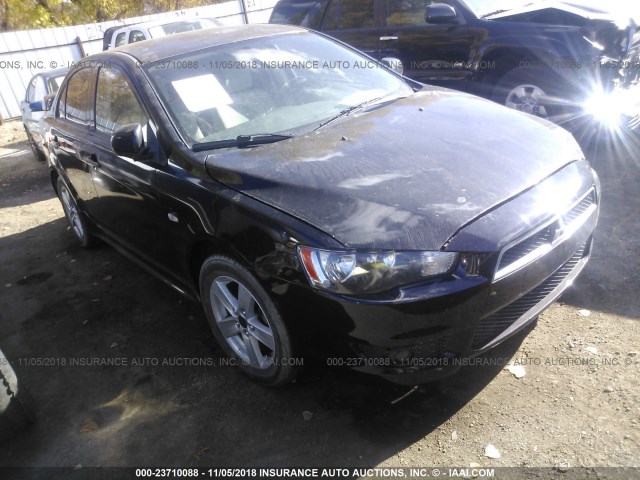 JA3AU26U59U020120 - 2009 MITSUBISHI LANCER ES/ES SPORT BLACK photo 1