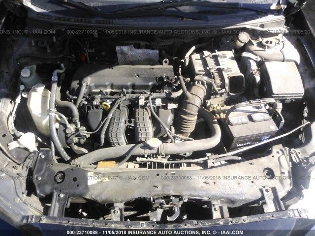 JA3AU26U59U020120 - 2009 MITSUBISHI LANCER ES/ES SPORT BLACK photo 10