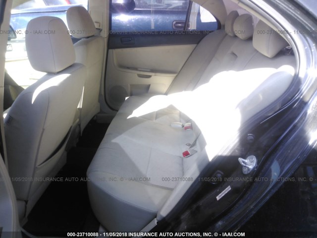 JA3AU26U59U020120 - 2009 MITSUBISHI LANCER ES/ES SPORT BLACK photo 8