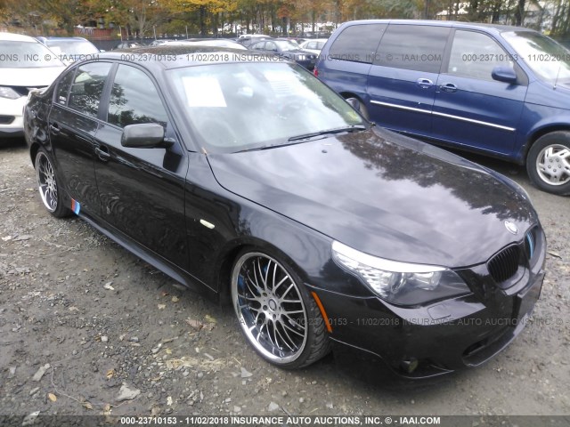 WBANW53568CT48563 - 2008 BMW 550 BLACK photo 1