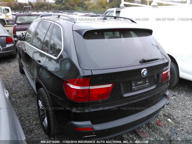 5UXFE83549L308848 - 2009 BMW X5 XDRIVE48I Noir photo 3