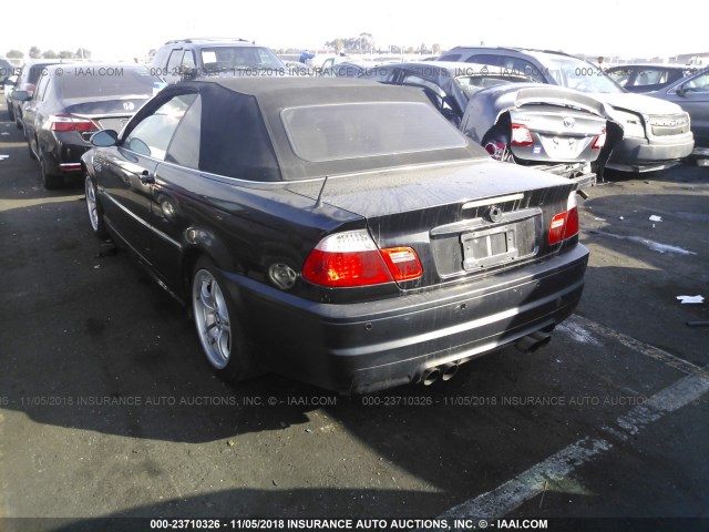 WBABS53443JU99413 - 2003 BMW 330 CI BLACK photo 3