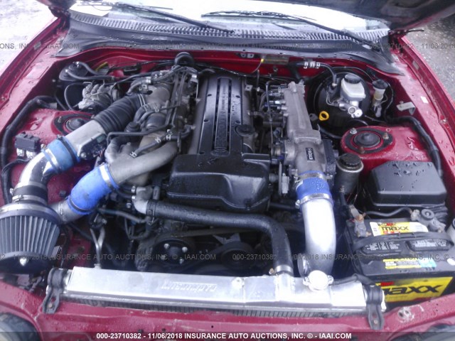 JT2JA81J8S0024047 - 1995 TOYOTA SUPRA SPORT ROOF 红色 照片 10