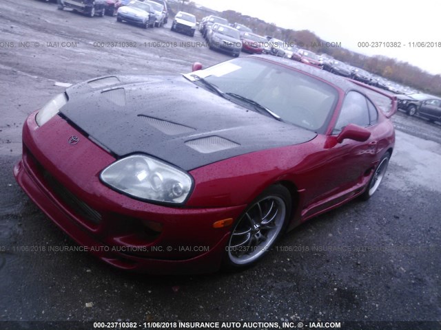 JT2JA81J8S0024047 - 1995 TOYOTA SUPRA SPORT ROOF 红色 照片 2