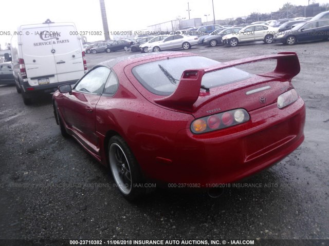 JT2JA81J8S0024047 - 1995 TOYOTA SUPRA SPORT ROOF 红色 照片 3