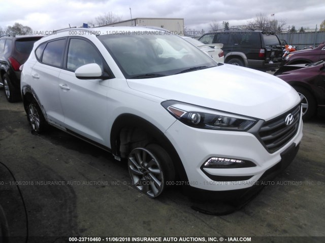 KM8J3CA48GU112588 - 2016 HYUNDAI TUCSON WHITE photo 1