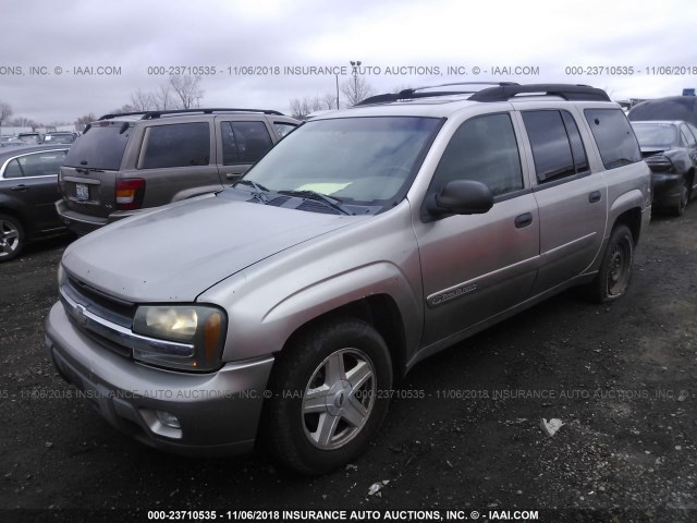 1GNES16S336207649 - 2003 CHEVROLET TRAILBLAZER EXT GOLD photo 2