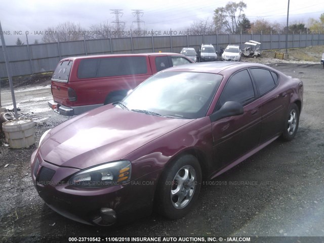 2G2WS522941128977 - 2004 PONTIAC GRAND PRIX GT2 RED photo 2