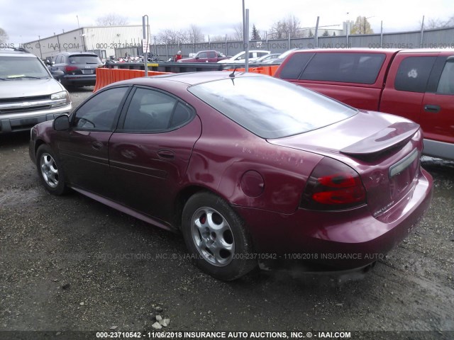 2G2WS522941128977 - 2004 PONTIAC GRAND PRIX GT2 RED photo 3