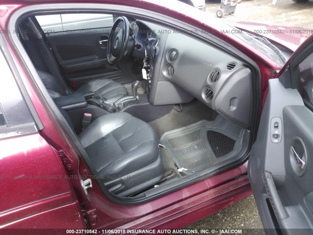 2G2WS522941128977 - 2004 PONTIAC GRAND PRIX GT2 წითელი ფოტო 5