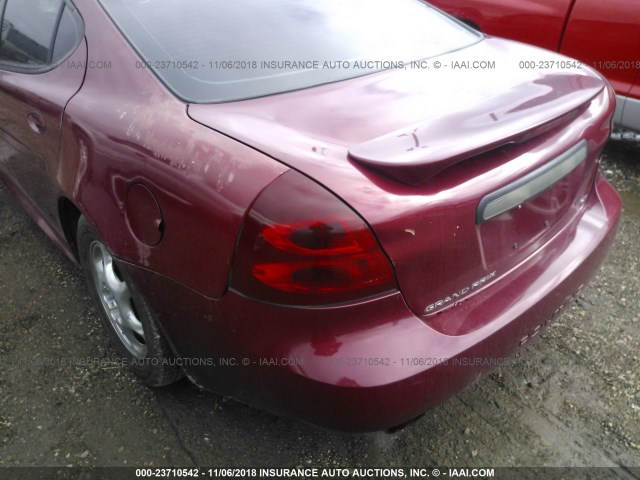 2G2WS522941128977 - 2004 PONTIAC GRAND PRIX GT2 RED photo 6