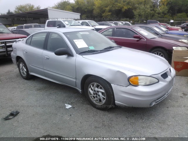 1G2NF52F74M679853 - 2004 PONTIAC GRAND AM SE1 SILVER photo 1