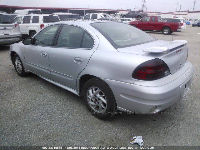 1G2NF52F74M679853 - 2004 PONTIAC GRAND AM SE1 SILVER photo 3