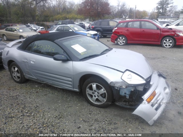 4A3AE45GX3E021400 - 2003 MITSUBISHI ECLIPSE SPYDER GS 银色 照片 1