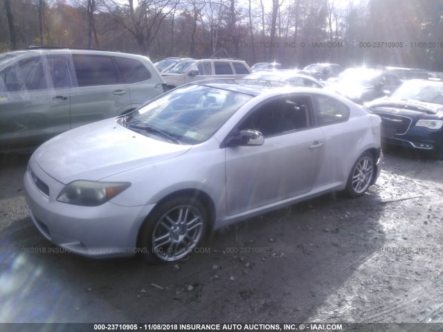 JTKDE167750046714 - 2005 TOYOTA SCION TC ვერცხლისფერი ფოტო 2