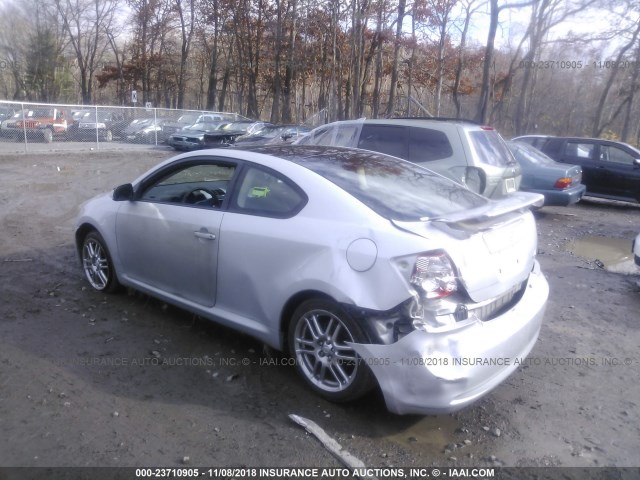 JTKDE167750046714 - 2005 TOYOTA SCION TC ვერცხლისფერი ფოტო 3