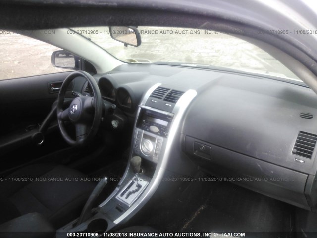 JTKDE167750046714 - 2005 TOYOTA SCION TC ვერცხლისფერი ფოტო 5
