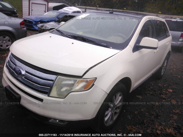 2FMDK49C57BA54852 - 2007 FORD EDGE SEL PLUS CREAM photo 2