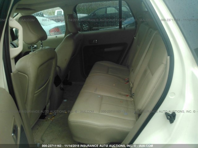 2FMDK49C57BA54852 - 2007 FORD EDGE SEL PLUS CREAM photo 8