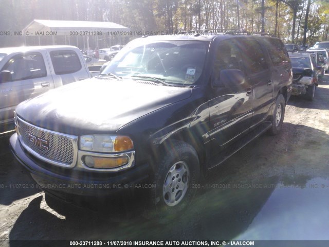 1GKFK66U43J306929 - 2003 GMC YUKON XL DENALI BLACK photo 2