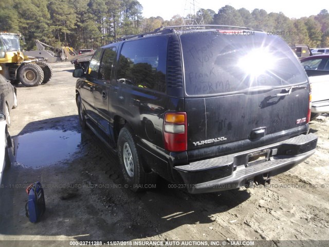 1GKFK66U43J306929 - 2003 GMC YUKON XL DENALI BLACK photo 3