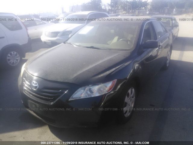 4T1BE46KX7U086524 - 2007 TOYOTA CAMRY NEW GENERAT CE/LE/XLE/SE BLACK photo 2