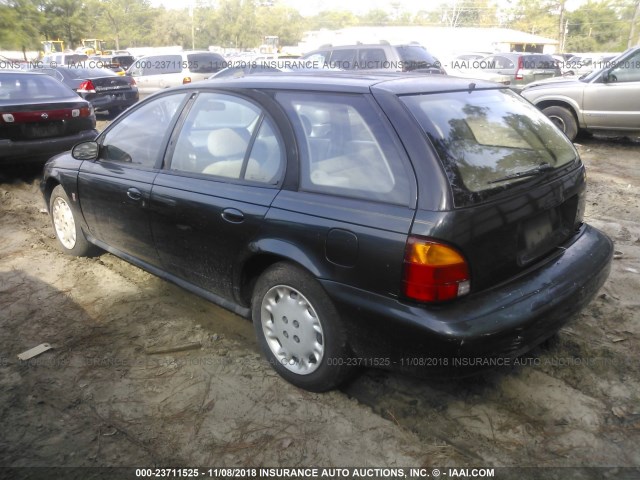 1G8ZK8271VZ235966 - 1997 SATURN SW2 GREEN photo 3