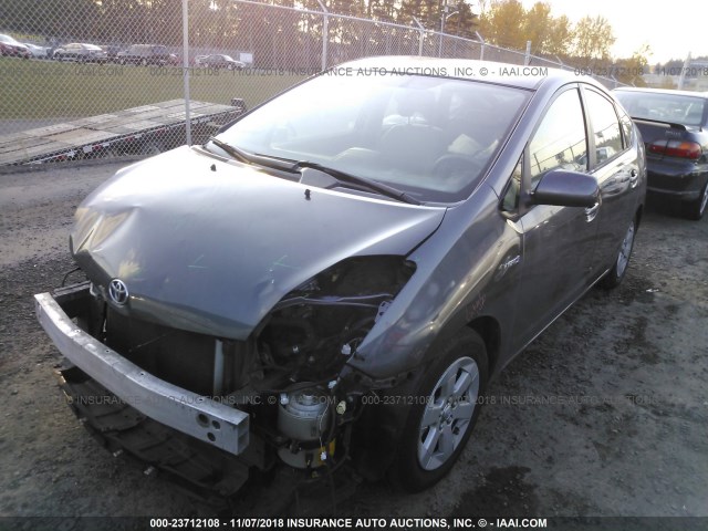 JTDKB20U763189528 - 2006 TOYOTA PRIUS GRAY photo 2