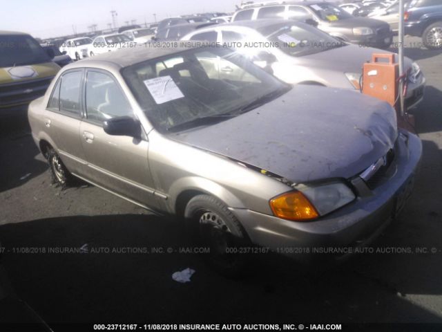 JM1BJ2223Y0244253 - 2000 MAZDA PROTEGE DX/LX BROWN photo 1