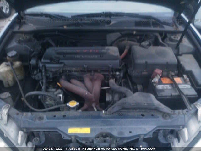 4T1BE32K42U614521 - 2002 TOYOTA CAMRY LE/XLE/SE TURQUOISE photo 10