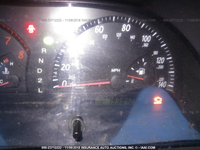 4T1BE32K42U614521 - 2002 TOYOTA CAMRY LE/XLE/SE TURQUOISE photo 7