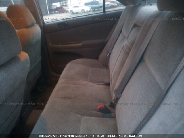 4T1BE32K42U614521 - 2002 TOYOTA CAMRY LE/XLE/SE TURQUOISE photo 8