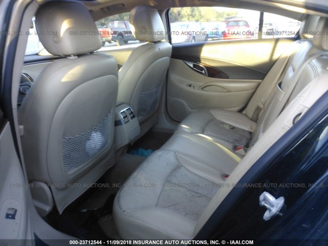 1G4GE5ED6BF380420 - 2011 BUICK LACROSSE CXS BLACK photo 8