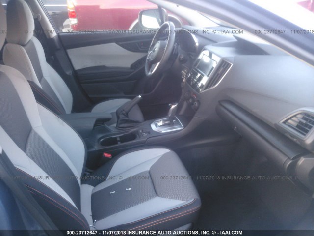 JF2GTADC5JH252153 - 2018 SUBARU CROSSTREK PREMIUM ლურჯი ფოტო 5