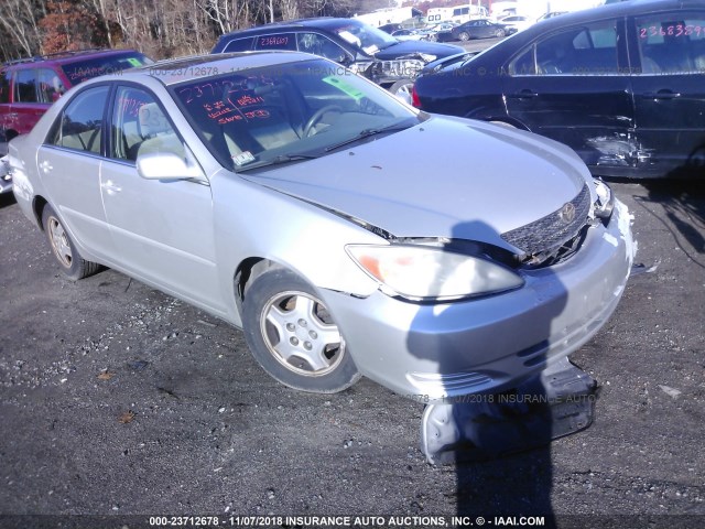 4T1BF32K73U547279 - 2003 TOYOTA CAMRY LE/XLE/SE SILVER photo 1