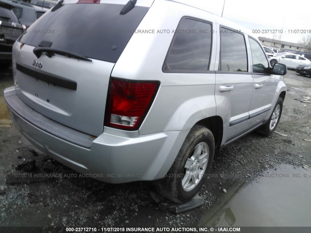 1J8GR48K77C614319 - 2007 JEEP GRAND CHEROKEE LAREDO/COLUMBIA/FREEDOM 银色 照片 4