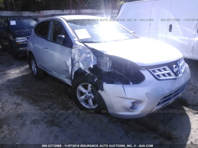 JN8AS5MT2CW292448 - 2012 NISSAN ROGUE S/SV SILVER photo 1