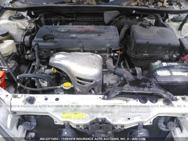 4T1BE32K04U269653 - 2004 TOYOTA CAMRY LE/XLE/SE WHITE photo 10