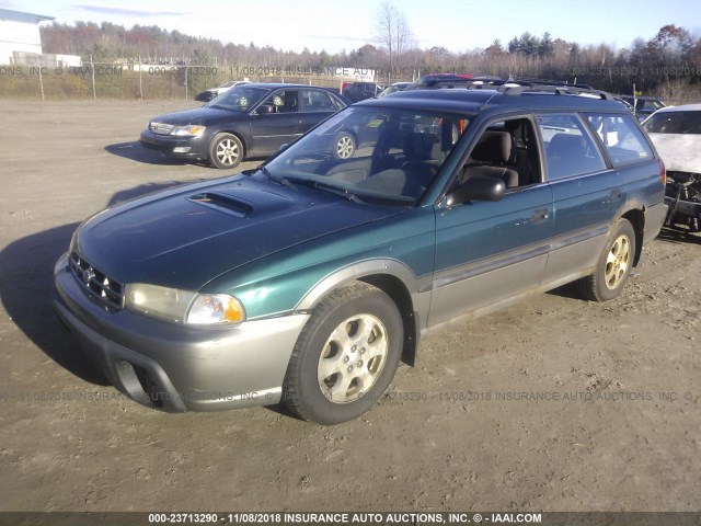 4S3BG6852X6635316 - 1999 SUBARU LEGACY OUTBACK/SSV/LIMITED/30TH GREEN photo 2